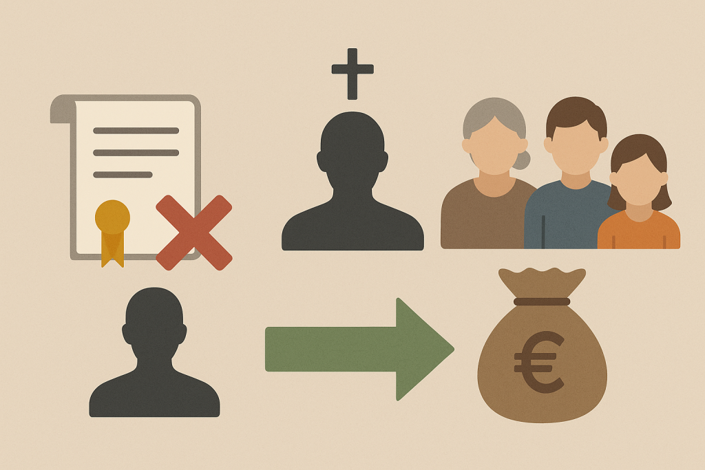 quién hereda sin testamento