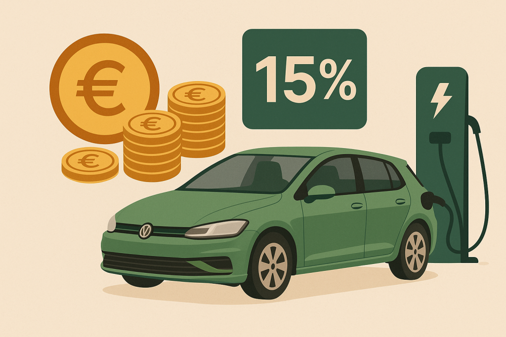 Deducciones por la compra de vehículos eléctricos